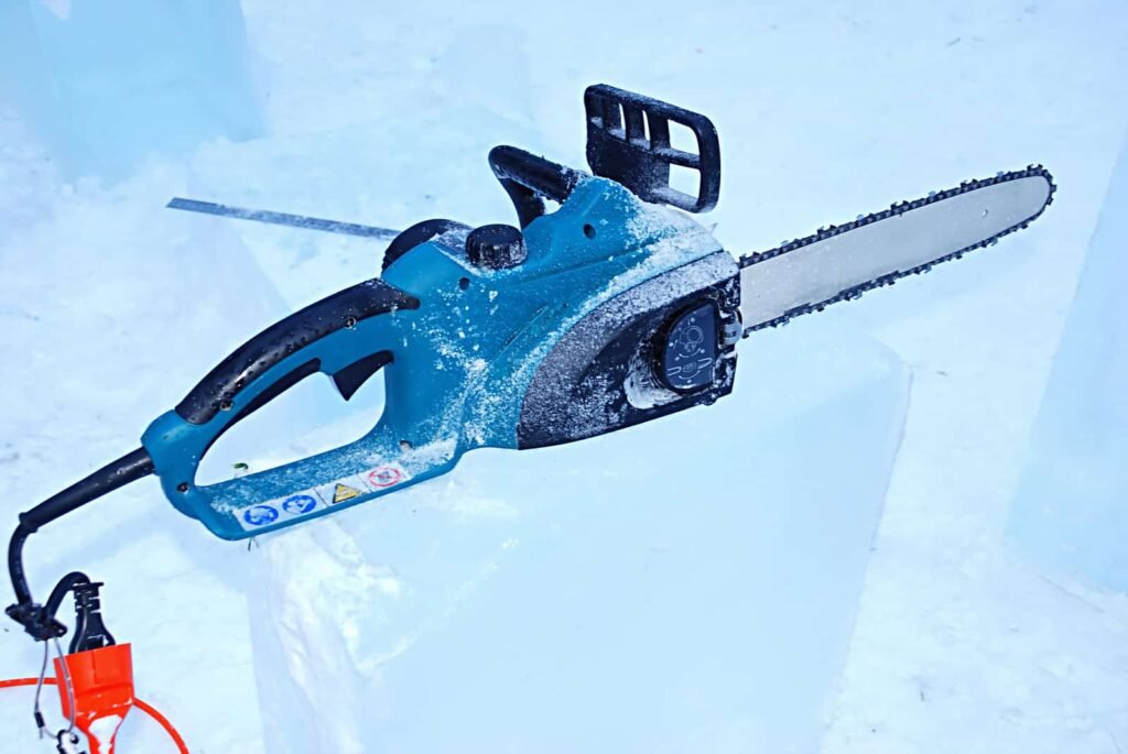 Electric Chainsaw for Ice Sculpting