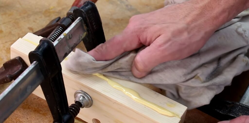 Removing Excess Wood Glue